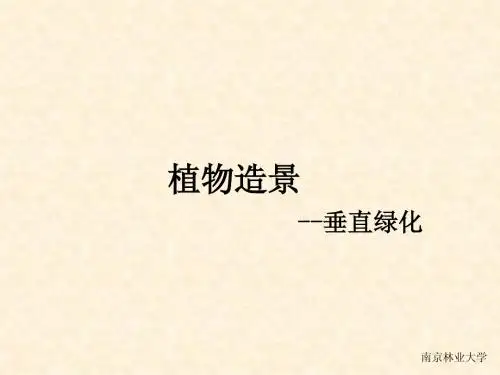 垂直绿化