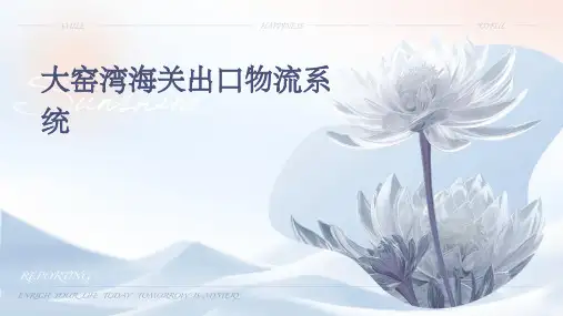 大窑湾海关出口物流系统