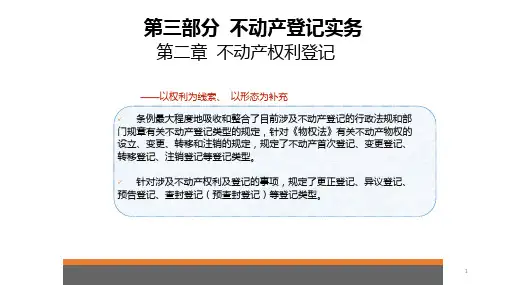 不动产权利登记PPT课件