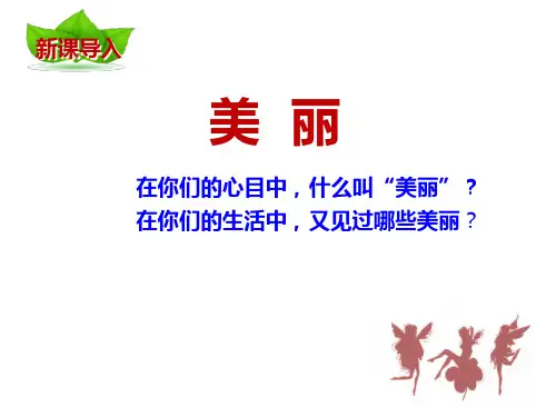 《跨越百年的美丽》,ppt课件