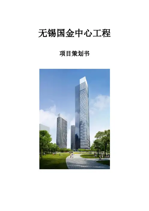 无锡国金中心项目策划