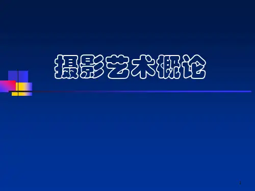 摄影艺术概论
