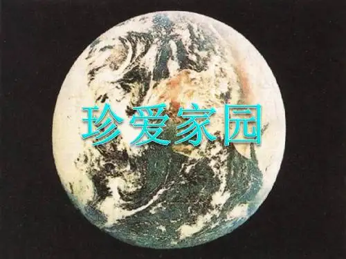 人教版语文六13.只有一个地球课件(完整版)