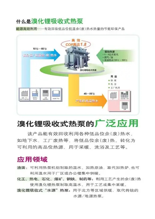 溴化锂吸收式热泵