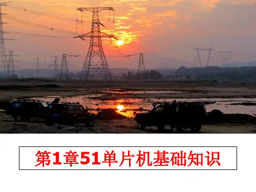 最新第1章51单片机基础知识PPT课件