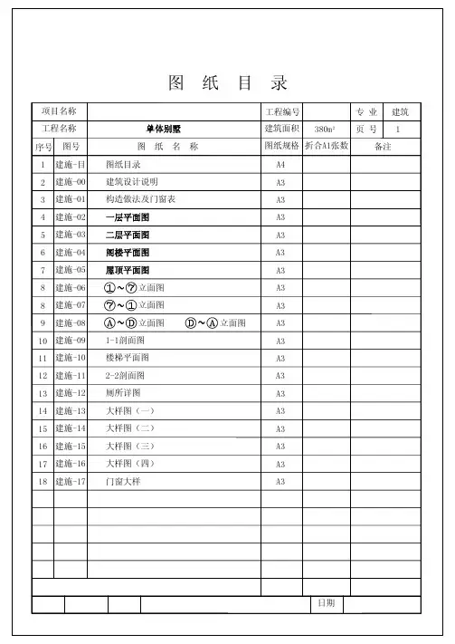 农村别墅设计图纸：二层20.6×8.8建筑结构水电施工图全套48张.xdw