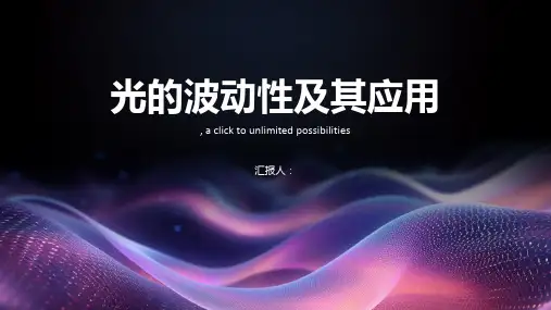 光的波动性及其应用