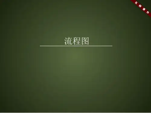 人教课标版高中数学选修1-2《流程图》名师课件