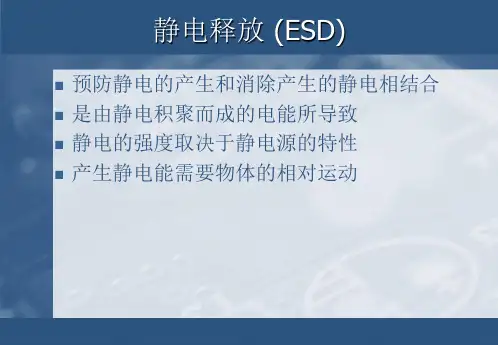 静电释放 (ESD)
