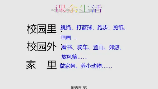 贴鼻子游戏习作指导PPT课件