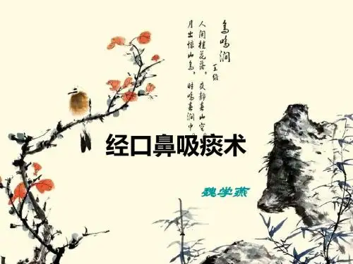 吸痰术.ppt--程文娟