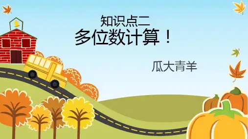 小学奥数(6)多位数计算