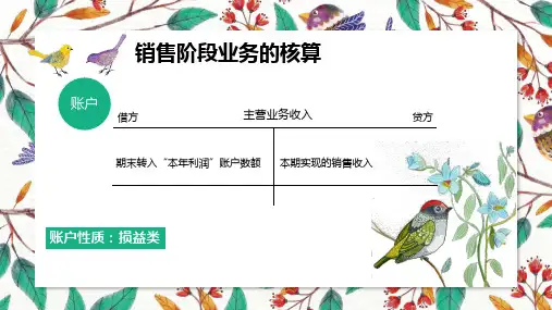 3.4.1销售过程核算