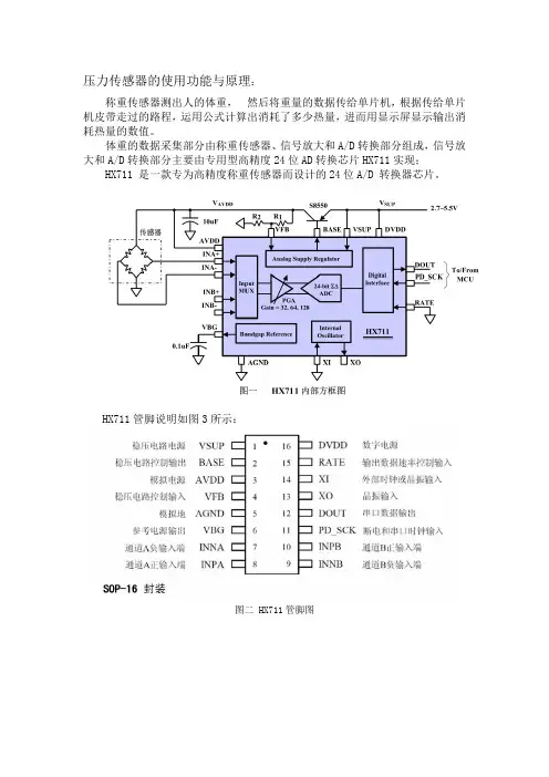 压力传感器模块