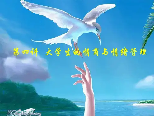 大学生的情商与情绪管理