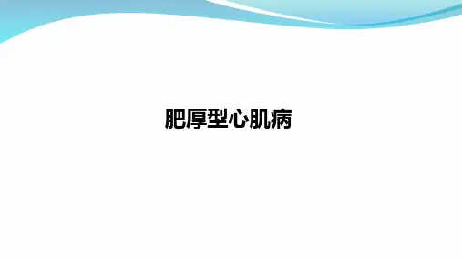 肥厚型心肌病【16页】