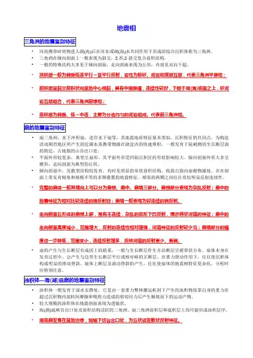 地震相