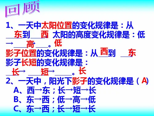 五年级下册科学课件-3.2太阳钟(2)｜ 教科版(共27张PPT)