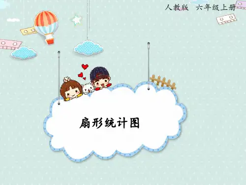 人教版数学六年级上册7.1扇形统计图课件(20张ppt)
