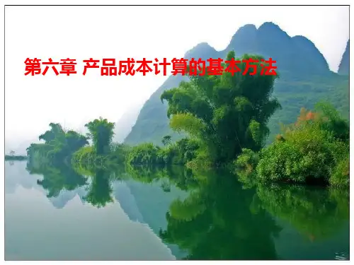 产品成本计算的基本方法PPT课件
