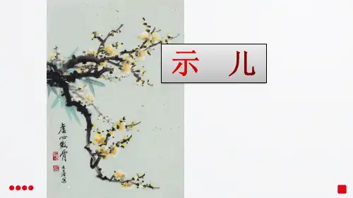 古诗三首《示儿》PPT课件1