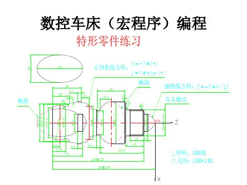 数控车宏程序编程讲解