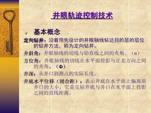 定向井眼轨迹