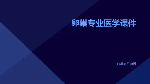卵巢专业医学课件