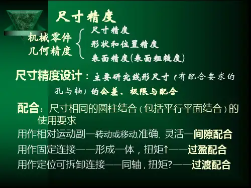 尺寸精度