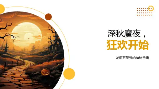 万圣节活动策划ppt模板