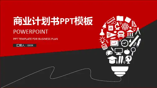 商业计划书ppt模板合集(精选4套)