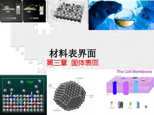 材料表界面第三章固体表面