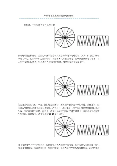 好神奇,小宝宝颅骨发育过程详解