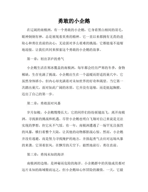 勇敢的小企鹅