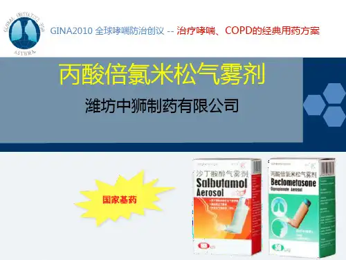 ε-丙酸倍氯米松气雾剂