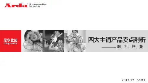 四大主销产品卖点剖析