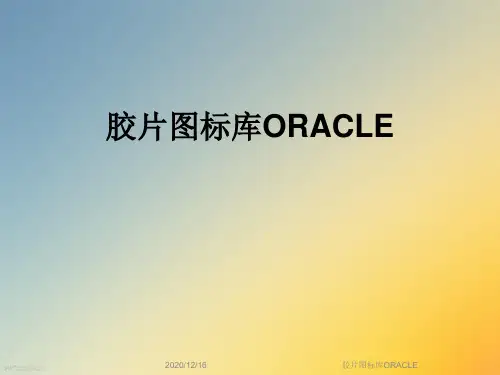 胶片图标库ORACLE
