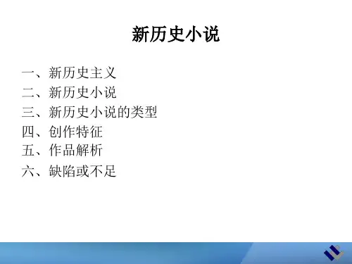 新历史小说