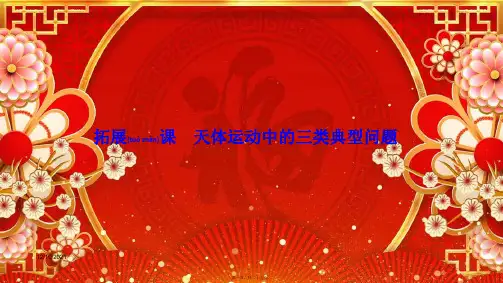 高中物理第4章万有引力定律及航天拓展课天体运动中的三类典型问题鲁科必修第二册鲁科高一第二册物理