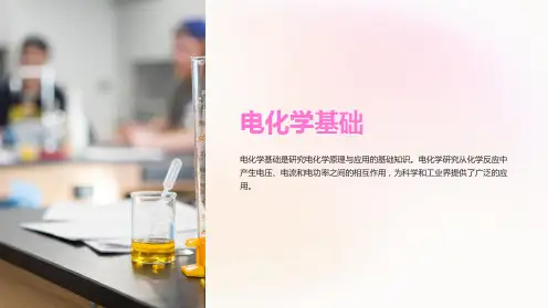 《电化学基础 》课件