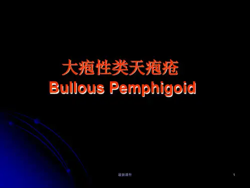 大疱性皮肤病(完整版本)