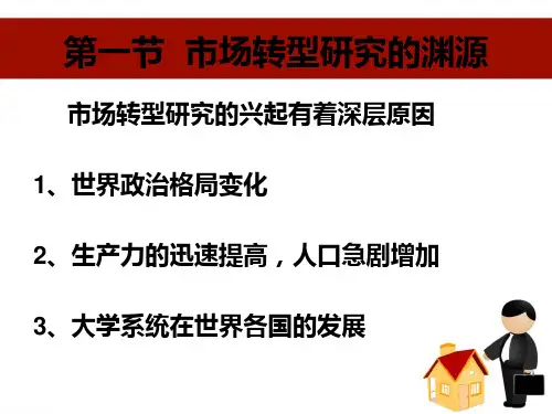 经济社会学第六章市场转型