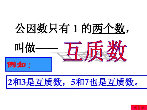 北师大版数学五年级上册《约分》练习课件.ppt