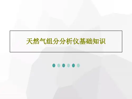 天然气组分分析仪基础知识28页PPT