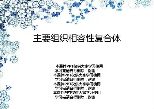主要组织相容性复合体