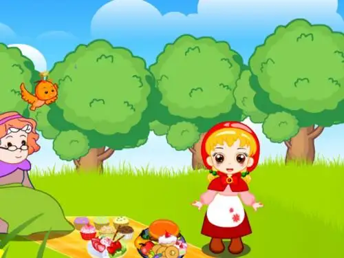 《小红帽》绘本故事课件[优质PPT]