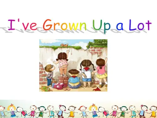 教科版(广州)英语六年级上册Unit9 Was I a good girl back then课件