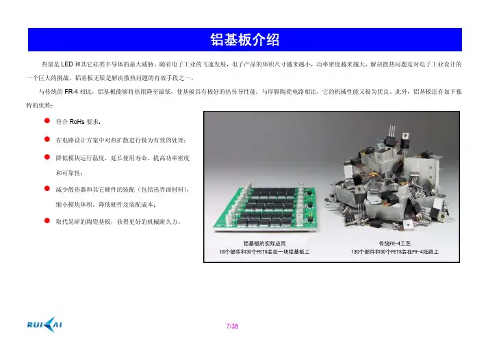 铝基板及导热界面材料使用说明