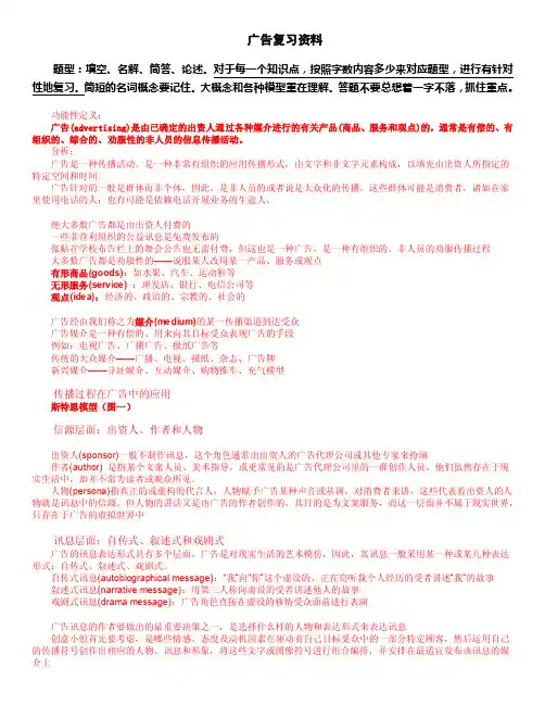 广告学知识点