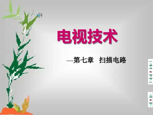 电子教案-电视技术(第3版_张新芝)课件39555-电视 第七章  